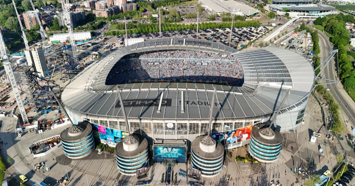 Etihad Stadium in Manchester