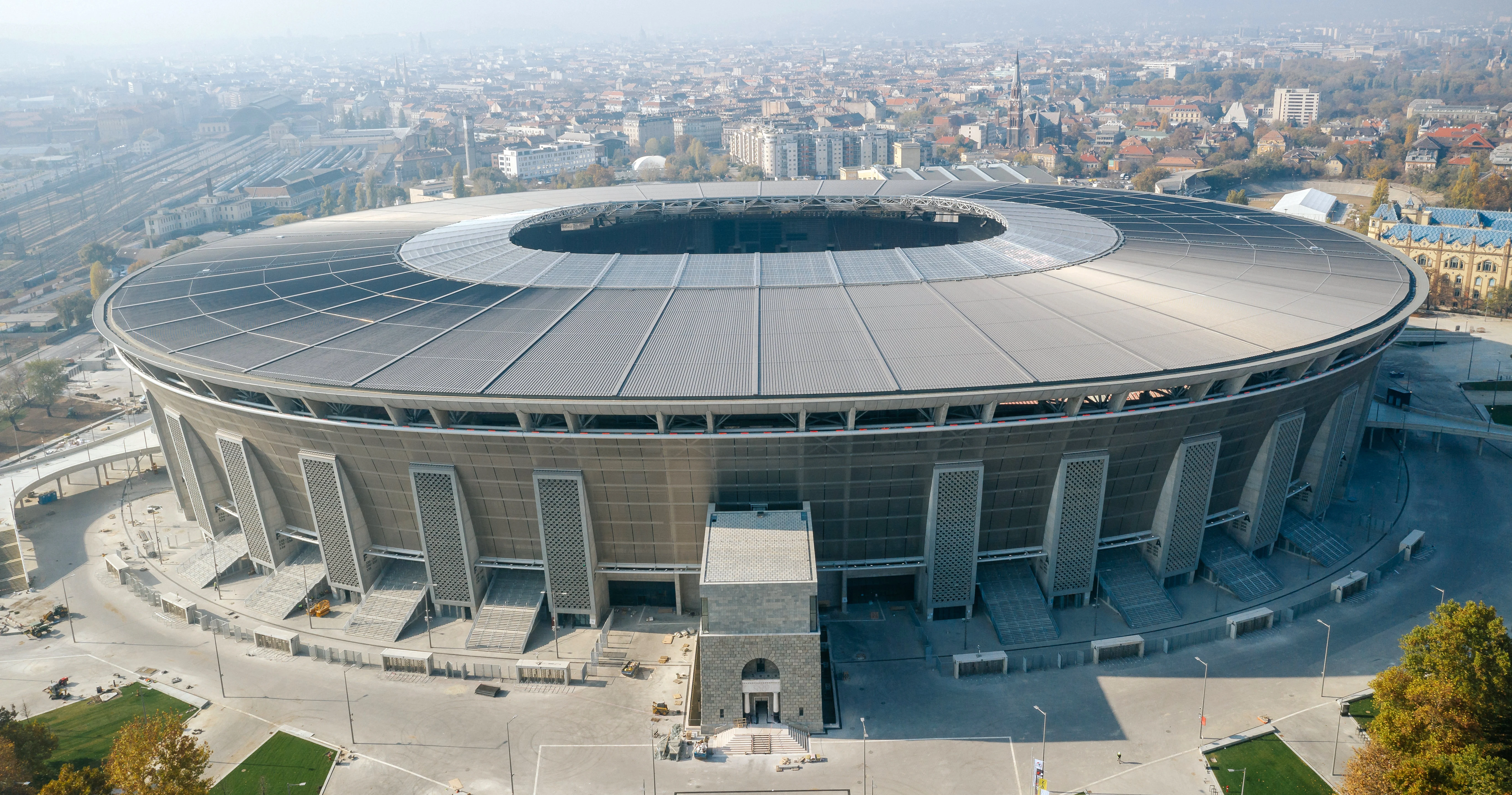 Puskás Aréna exterior view